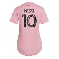 Inter Miami Lionel Messi #10 Domáci Ženy futbalový dres 2023-24 Krátky Rukáv